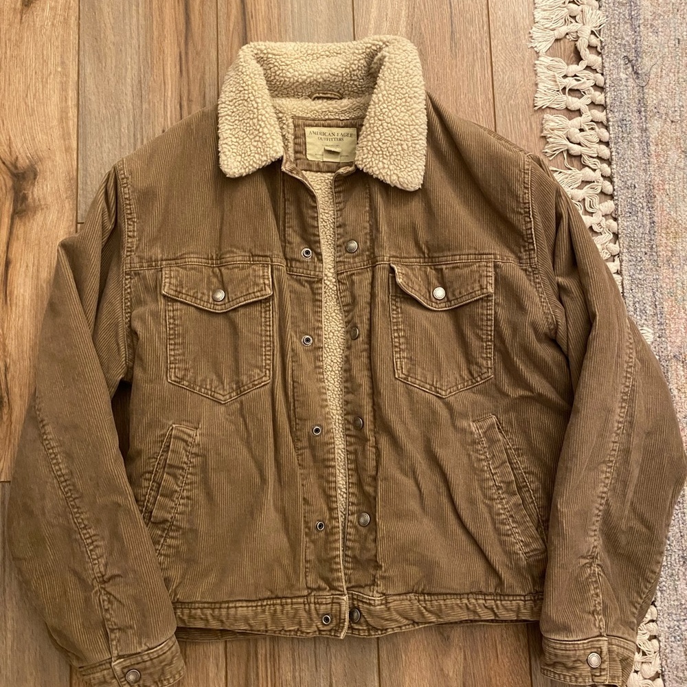 Corduroy Sherpa jacket